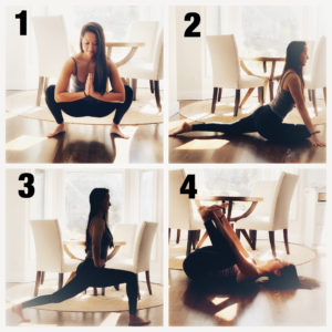 lower body stretches